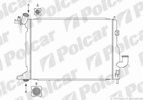 Polcar 5516085X - Hladnjak, hladjenje motora www.molydon.hr