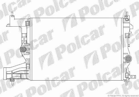 Polcar 5511083X - Hladnjak, hladjenje motora www.molydon.hr