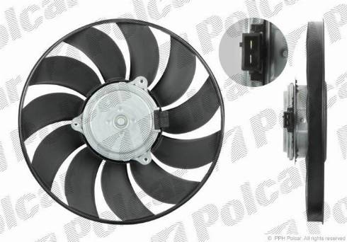 Polcar 551823U9X - Ventilator, hladjenje motora www.molydon.hr