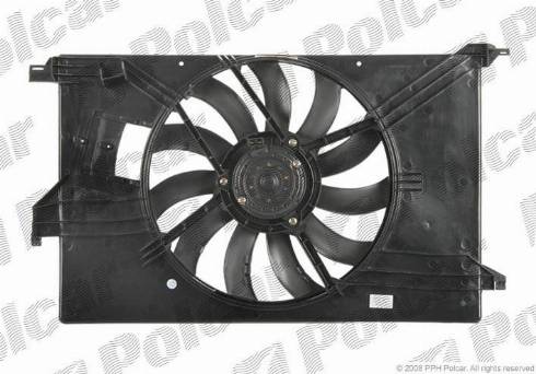 Polcar 551823W1 - Ventilator, hladjenje motora www.molydon.hr