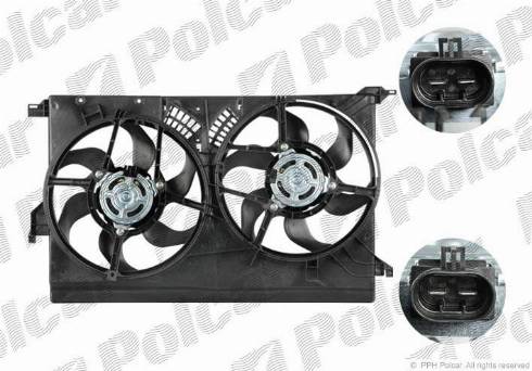 Polcar 551823W2-1 - Ventilator, hladjenje motora www.molydon.hr