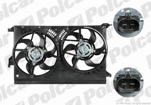 Polcar 551823W2 - Ventilator, hladjenje motora www.molydon.hr