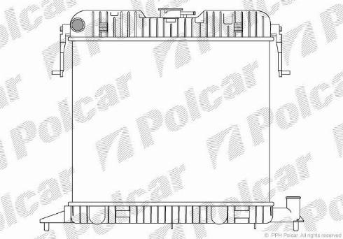 Polcar 552508-1 - Hladnjak, hladjenje motora www.molydon.hr