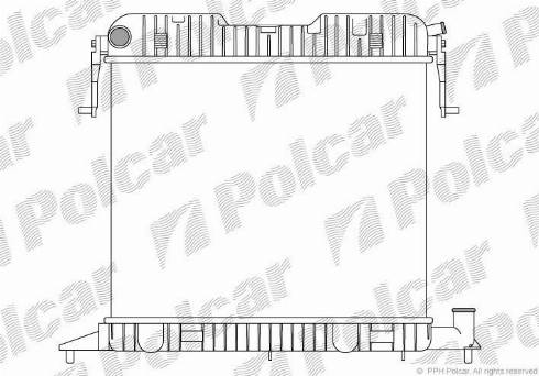 Polcar 552508-3 - Hladnjak, hladjenje motora www.molydon.hr