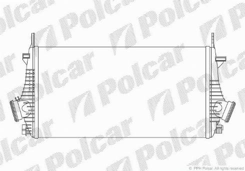 Polcar 5520J81X - Intercooler, hladnjak www.molydon.hr