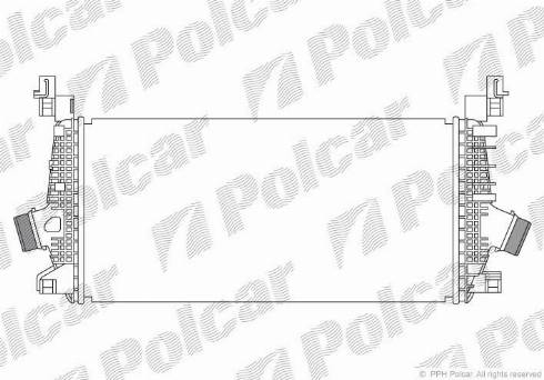 Polcar 5520J82X - Intercooler, hladnjak www.molydon.hr