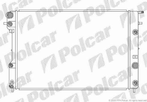 Polcar 5528081X - Hladnjak, hladjenje motora www.molydon.hr