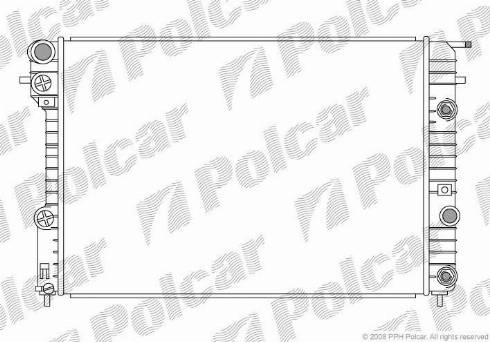 Polcar 552808-1 - Hladnjak, hladjenje motora www.molydon.hr