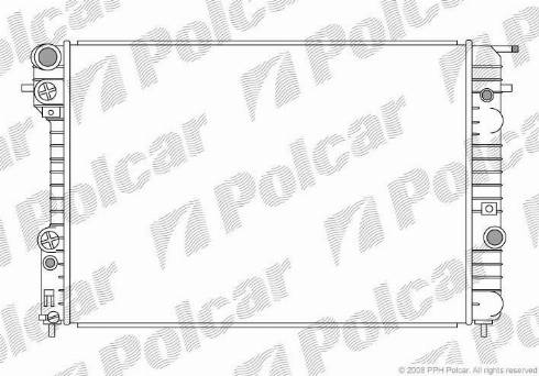 Polcar 552708-4 - Hladnjak, hladjenje motora www.molydon.hr