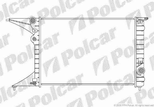 Polcar 552708-0 - Hladnjak, hladjenje motora www.molydon.hr