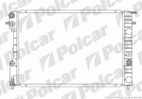 Polcar 552708-3 - Hladnjak, hladjenje motora www.molydon.hr