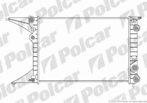 Polcar 552708-2 - Hladnjak, hladjenje motora www.molydon.hr