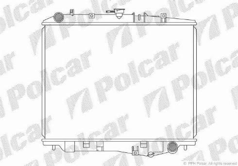 Polcar 557008-3 - Hladnjak, hladjenje motora www.molydon.hr