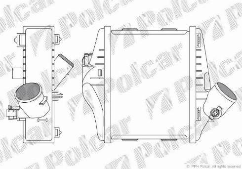 Polcar 5098J82X - Intercooler, hladnjak www.molydon.hr