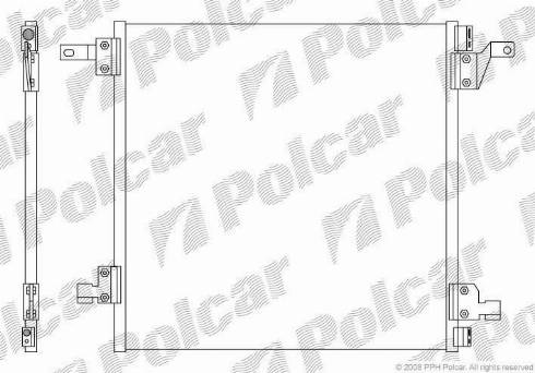 Polcar 5044K8C2 - Kondenzator, klima-Uređaj www.molydon.hr