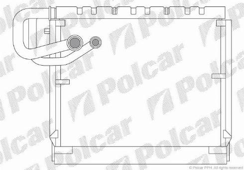 Polcar 5065P81X - Isparivač, klima-Uređaj www.molydon.hr