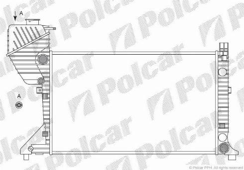 Polcar 506308A1 - Hladnjak, hladjenje motora www.molydon.hr