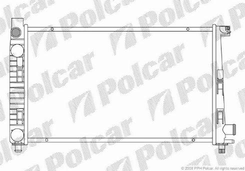 Polcar 500508-5 - Hladnjak, hladjenje motora www.molydon.hr