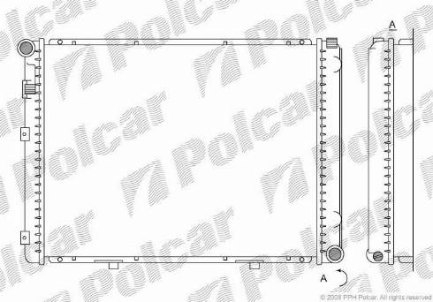 Polcar 500008-1 - Hladnjak, hladjenje motora www.molydon.hr