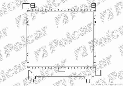 Polcar 500108-1 - Hladnjak, hladjenje motora www.molydon.hr