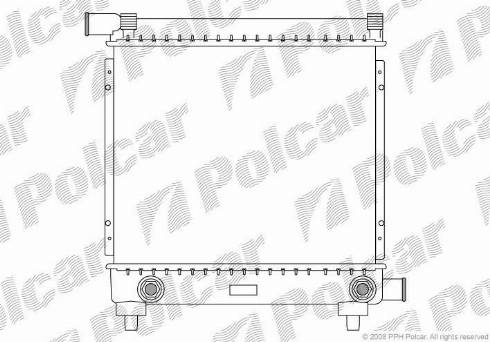 Polcar 500108-2 - Hladnjak, hladjenje motora www.molydon.hr