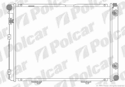 Polcar 500108 - Hladnjak, hladjenje motora www.molydon.hr