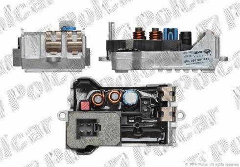 Polcar 5003KST1X - Otpornik, ventilator kabine/unutrasnjeg prostora www.molydon.hr