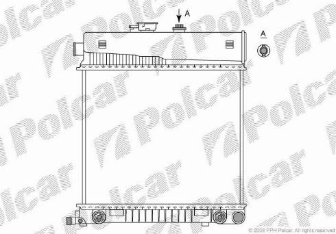 Polcar 5002088X - Hladnjak, hladjenje motora www.molydon.hr