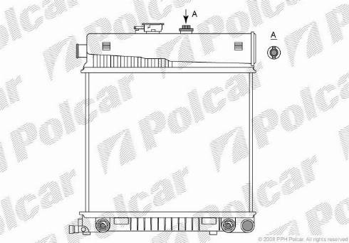 Polcar 500208-8 - Hladnjak, hladjenje motora www.molydon.hr