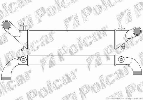 Polcar 5002J82X - Intercooler, hladnjak www.molydon.hr