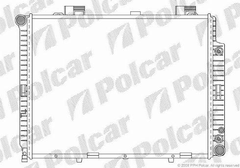 Polcar 501508-4 - Hladnjak, hladjenje motora www.molydon.hr