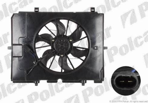 Polcar 501523W5 - Ventilator, hladjenje motora www.molydon.hr