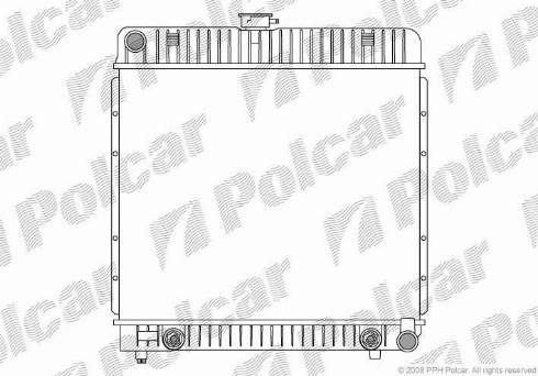 Polcar 501308-2 - Hladnjak, hladjenje motora www.molydon.hr