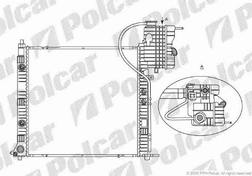 Polcar 5012085X - Hladnjak, hladjenje motora www.molydon.hr