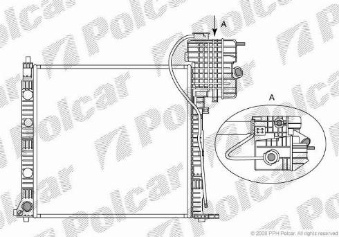 Polcar 5012086X - Hladnjak, hladjenje motora www.molydon.hr