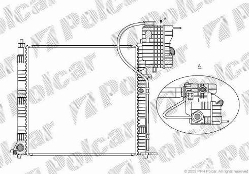 Polcar 5012081X - Hladnjak, hladjenje motora www.molydon.hr