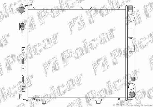 Polcar 50240803 - Hladnjak, hladjenje motora www.molydon.hr