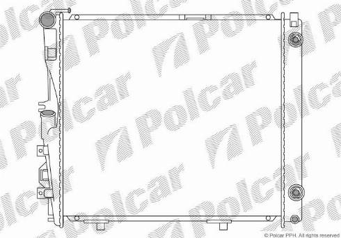 Polcar 502408-0 - Hladnjak, hladjenje motora www.molydon.hr