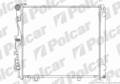 Polcar 502408 - Hladnjak, hladjenje motora www.molydon.hr