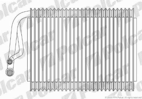 Polcar 5025P8-1 - Isparivač, klima-Uređaj www.molydon.hr