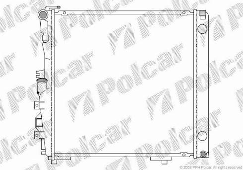 Polcar 502608-5 - Hladnjak, hladjenje motora www.molydon.hr