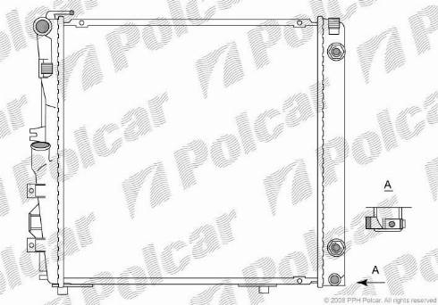 Polcar 502608-1 - Hladnjak, hladjenje motora www.molydon.hr