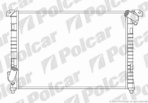 Polcar 510108-2 - Hladnjak, hladjenje motora www.molydon.hr
