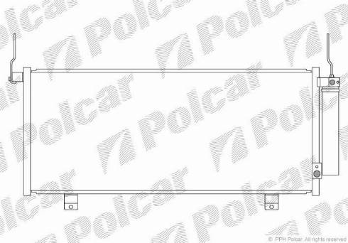 Polcar 5246K81K - Kondenzator, klima-Uređaj www.molydon.hr