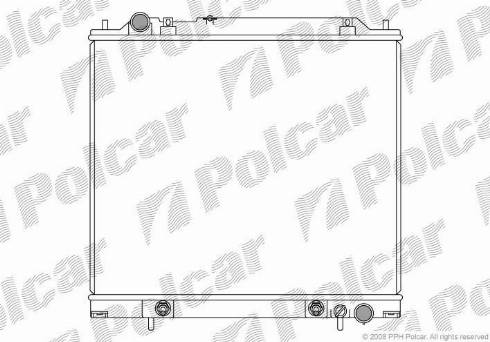 Polcar 525008-2 - Hladnjak, hladjenje motora www.molydon.hr