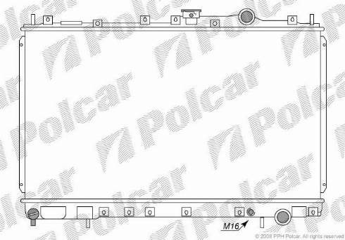 Polcar 5217081K - Hladnjak, hladjenje motora www.molydon.hr