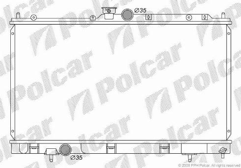 Polcar 5233082K - Hladnjak, hladjenje motora www.molydon.hr