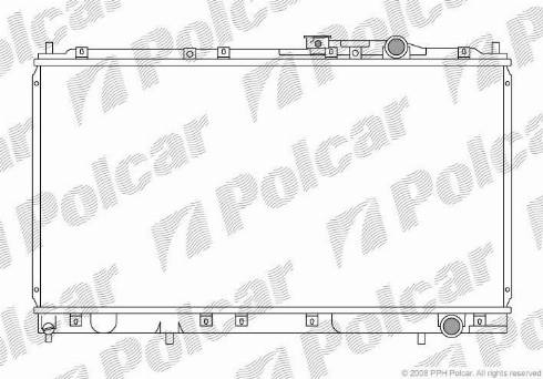 Polcar 522108-6 - Hladnjak, hladjenje motora www.molydon.hr