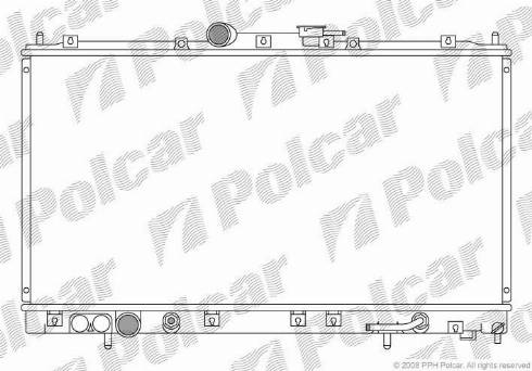 Polcar 522208-2 - Hladnjak, hladjenje motora www.molydon.hr