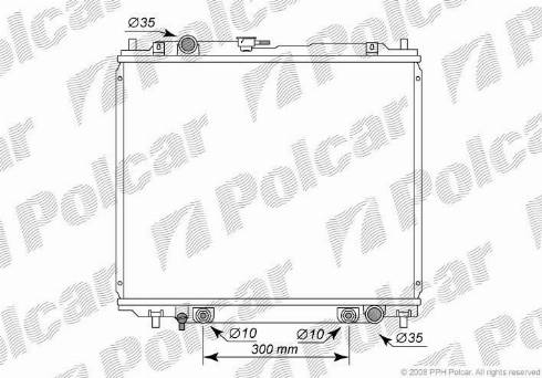 Polcar 5272084K - Hladnjak, hladjenje motora www.molydon.hr